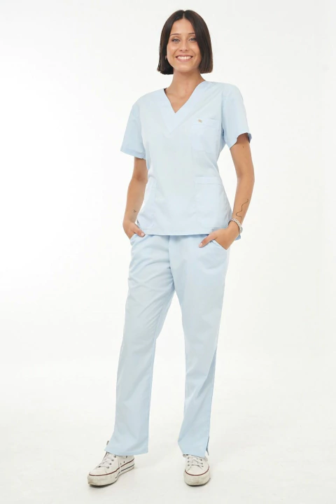 Ambo San Sebastián Mujer Celeste