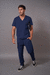 Ambo Super Flex Hombre Azul Marino