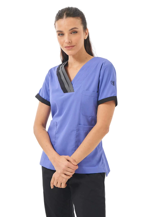 Chaqueta Tableada Arantxa Violeta