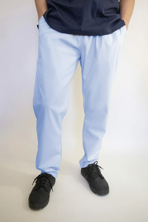 Pantalón Hombre Celeste
