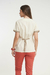 Chaqueta Tableada Arantxa Beige en internet