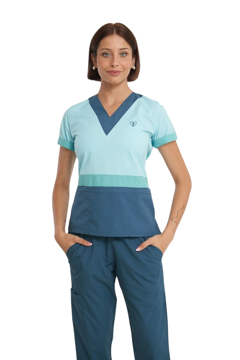 Chaqueta Tricolor Oceano - detalle MIN