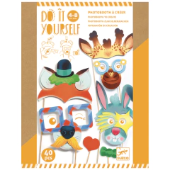 Kit Cabine Fotográfica Animais - Vamos Fazer! Djeco - comprar online