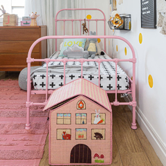 cama-de-ferro-solteiro-estilo-baronesa-rosa-bebe