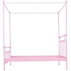 cama-de-ferro-solteiro-estilo-versailles-com-dossel-rosa-bebe