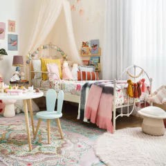 tenda-infantil-tule-champagne-com-quatro-camadas-sampeas