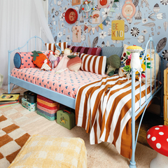 cama-de-ferro-happy-azul-bebe