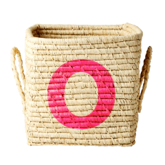Cesta Organizadora Alfabeto - Rice Dk (Unidade) - Mimoo Toys´n Dolls
