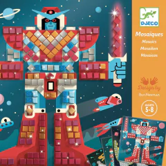 Imagem do Colagem com Mosaicos Batalha espacial - Djeco