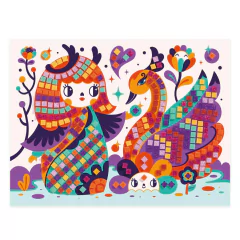 colagem-com-mosaicos-kokeshi-djeco