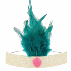 Coroas de Papel com Plumas Circo - Meri Meri - comprar online