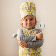 Cozinheiro Infantil - Avental e Touca na internet