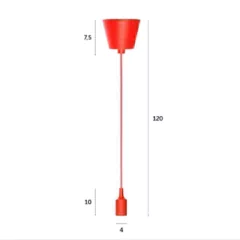 soquete-e-cabo-textil-vermelho
