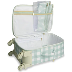 mala-de-rodinhas-bear-xadrez-menta-masterbag-baby