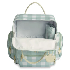 mochila-urban-bear-xadrez-menta-masterbag-baby