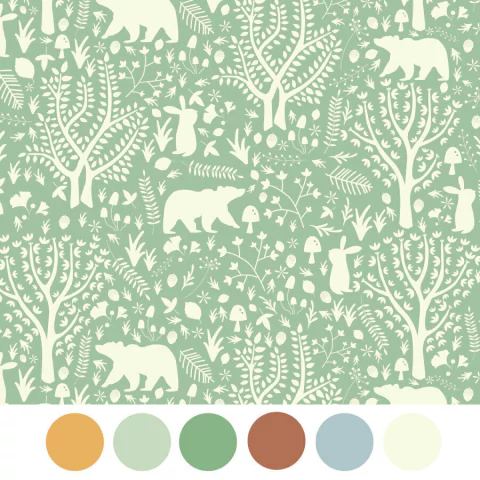 papel-de-parede-celulose-floresta-com-ursos