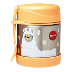 Pote Térmico Inox com Talher Lhama - 3 Sprouts
