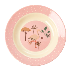 prato-fundo-bamboo-flamingo-rosa-rice-dk