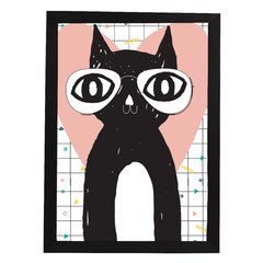 Quadro Gato Lover Mama Loves You 