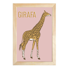 quadro-madeira-girafa-mimoo-toys