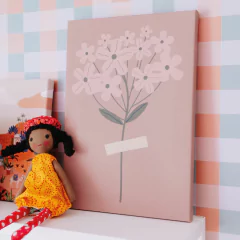 quadro-canvas-botanyca-hortensia-mama-loves-you