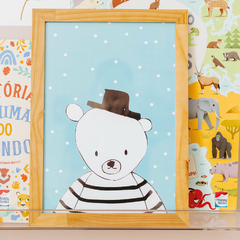 quadro-urso-azul-mama-loves-you