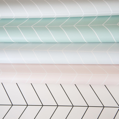 Playmat Oval Zig-Zag Verde Mint