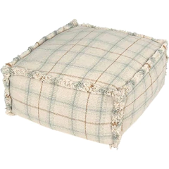 Puff Tear Sálvia Azul 40 x 40 x 20cm - Lorena Canals - comprar online