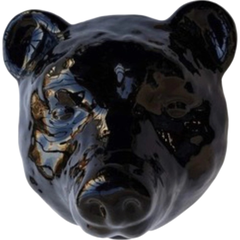 mascara-de-porcelana-urso-preto-corporacao-de-oficios