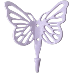 Gancho de Parede Borboleta - Rice Dk (Unidade) - Mimoo Toys´n Dolls