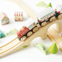 conjunto-de-trem-em-forma-de-8-le-toy-van