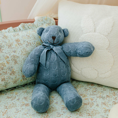 Imagem do Urso Rian Tricot Azul Malibu (Unidade)