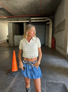 REMERA TEJIDA CUELLITO en internet