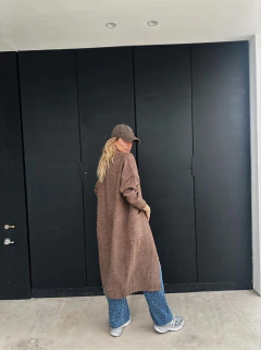SACON LANA MARRÓN - comprar online