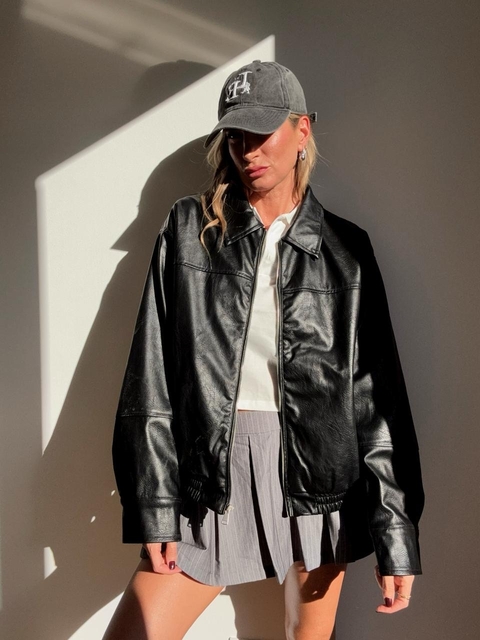 CAMPERA BOYFRIEND ECOCUERO - comprar online