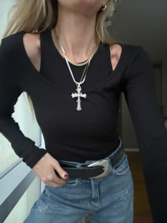 REMERA KIKKI NEGRO