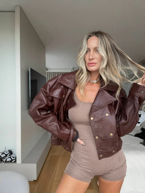 CATSUIT BRANDY MORLEY CHOCO - comprar online