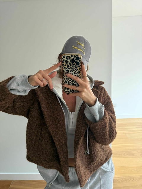 TAPADITO BOUCLE CHOCO - comprar online