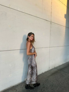 VESTIDO WILD ANIMAL - Las Pochis