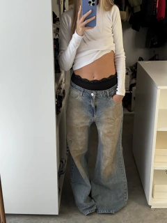 JEAN DIRTY OXFORD