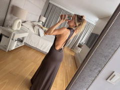 VESTIDO ADAM CHOCO - hebilla en internet