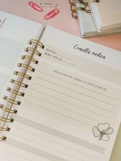 PLANNER GESTANTE ROSE - Cazullo