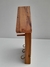 Cachepô para Pendurar Tilandsias ou Chaves – Madeira Peroba de Demolição (21,5 x 3 x 13 cm)