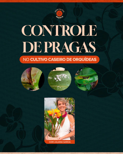 E-book Controle Total de Pragas em Orquídeas e Plantas – Prevenção, Tratamento e Defesa Permanente - comprar online