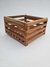 Cachepô Quadrado XG (25x25x14 cm) - Madeira Peroba de Demolição para Orquídeas de Porte Grande - comprar online