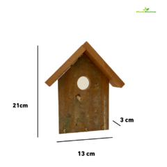 Cachepô para Pendurar Tilandsias ou Chaves – Madeira Peroba de Demolição (21,5 x 3 x 13 cm) - comprar online
