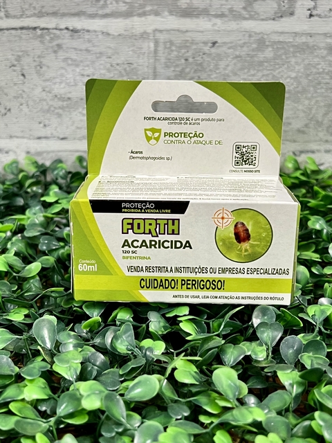 Forth Acaricida Concentrado 60 ml - Combate Eficaz a Ácaros e pragas