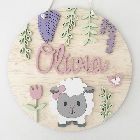 Placa Maternidade [OVELHA]