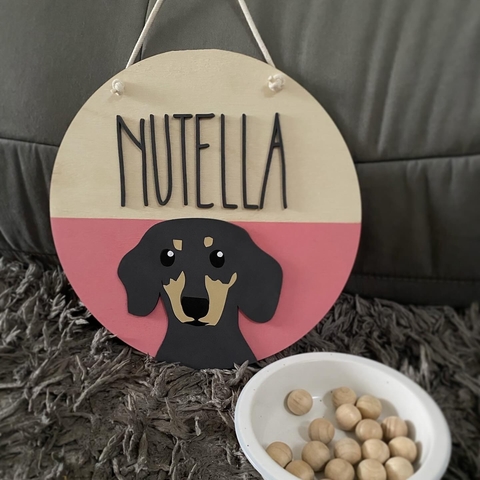 Placa personalizada do seu PET - comprar online