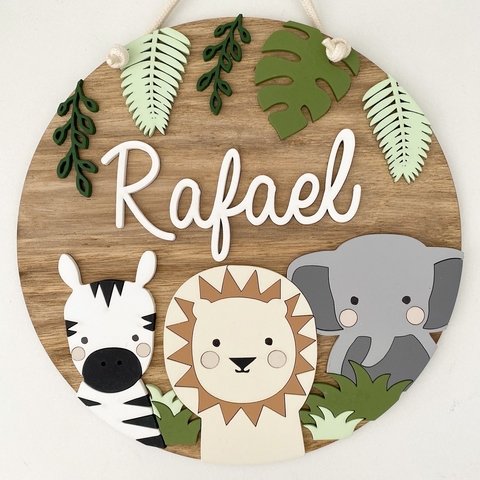 Placa Maternidade [SAFÁRI] - comprar online